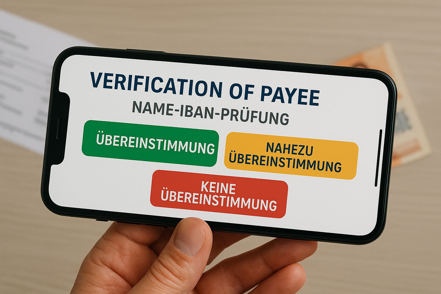 Verification of Payee ab Oktober 2025 (VoP)
