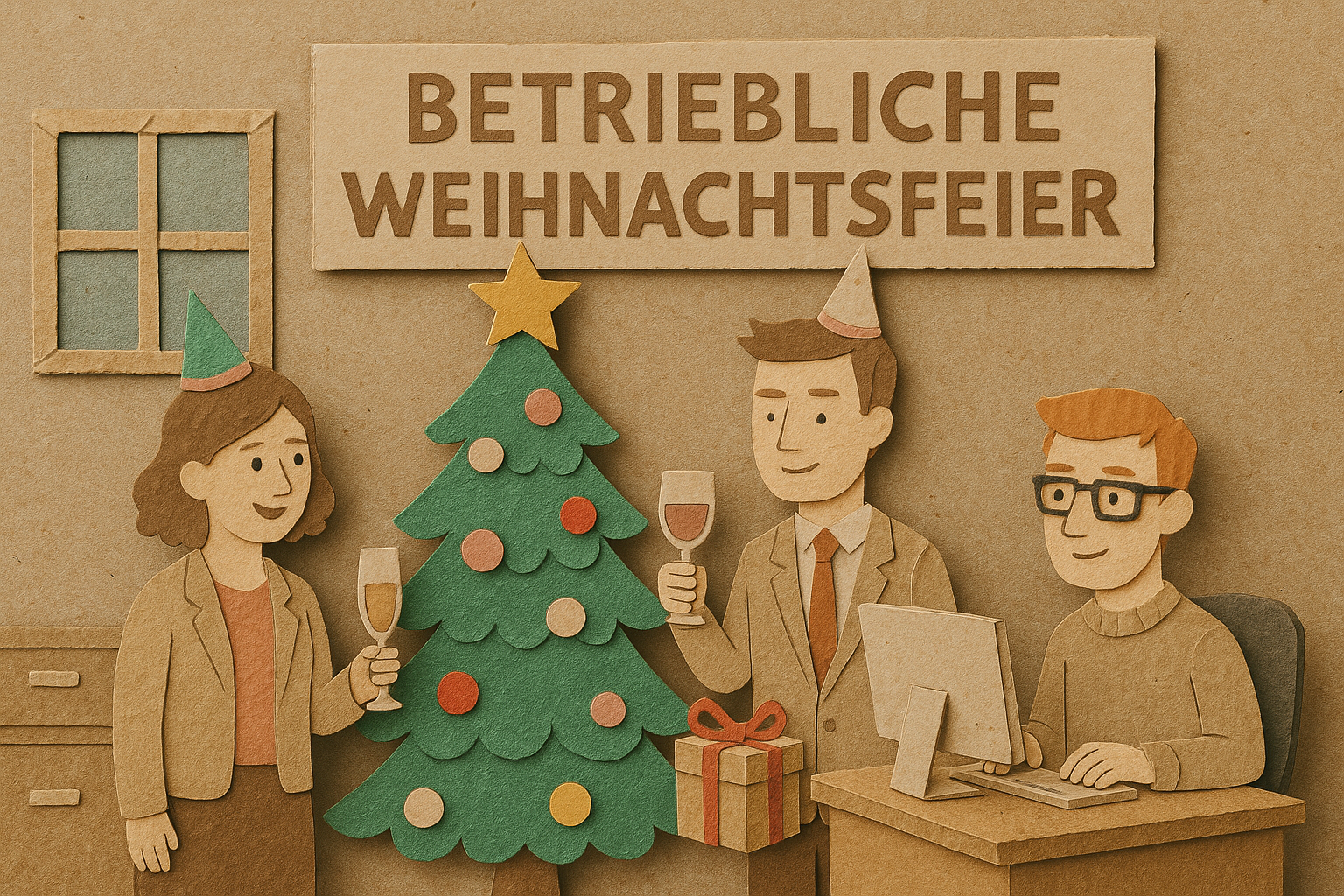 Betriebliche Weihnachtsfeier: So sparst du richtig Steuern!
